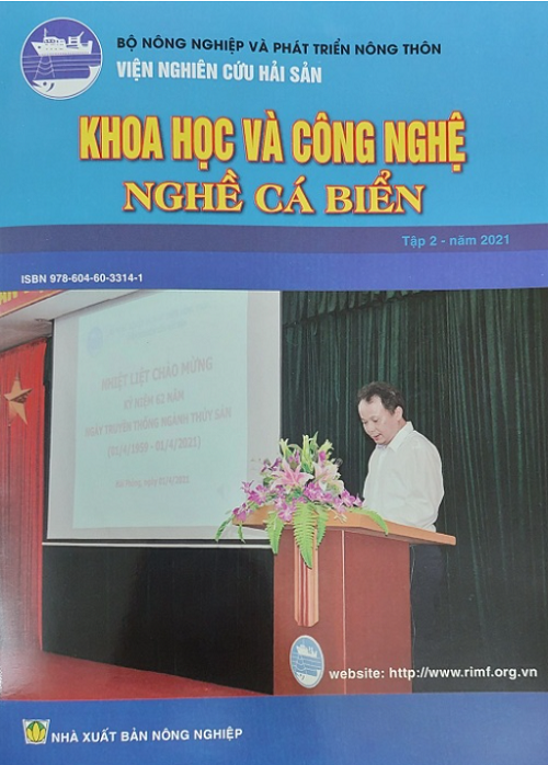 Ấn phẩm khoa học công nghệ nghề cá biển tập 2 năm 2021