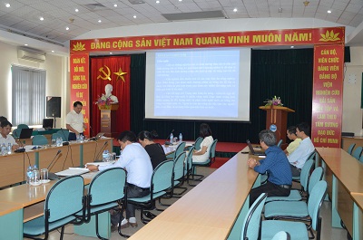 Hội thảo liên ngành đề tài KHCN cấp Thành phố “Nghiên cứu xây dựng quy trình sản xuất giống nhân tạo và nuôi thương phẩm cá bống tro (Bathygobius fuscus, Ruppell 1830) ở Hải Phòng” 