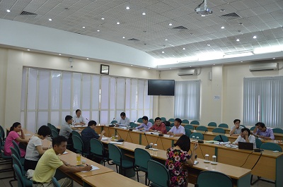 Hội nghị nghiệm thu kết quả thực hiện năm 2016 của Dự án "Xây dựng mô hình nuôi tôm thẻ chân trắng thương phẩm đạt năng suất cao vụ Thu - Đông ở các tỉnh miền Bắc