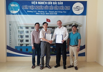 Phân Viện nghiên cứu Hải sản phía Nam ký Biên bản ghi nhớ với Công ty THHH Elliott Associates PTE, Singapore