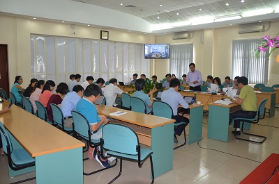 Họp giao ban tháng 8 năm 2017