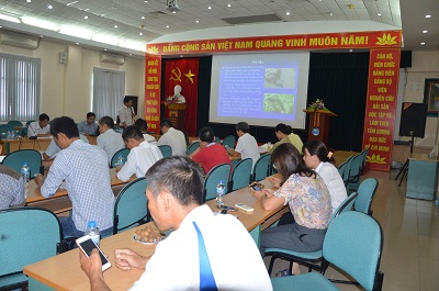 Hội thảo liên ngành đề tài KHCN cấp Thành phố “Nghiên cứu xây dựng quy trình sinh sản nhân tạo Hải sâm đen (Holothuria leucospilota, Brandt, 1835) tại vùng biển Hải Phòng” 