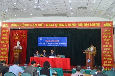 Hội nghị công chức, viên chức và người lao động Viện nghiên cứu Hải sản năm 2019