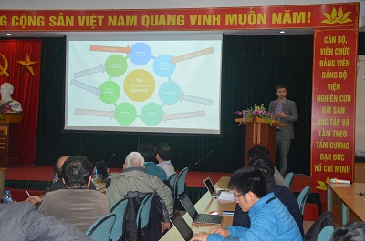 Hội thảo khoa học "Phổ biến tiếp cân hệ sinh thái cho nghề cá biển bền vững và đa dạng sinh học ở Việt Nam"