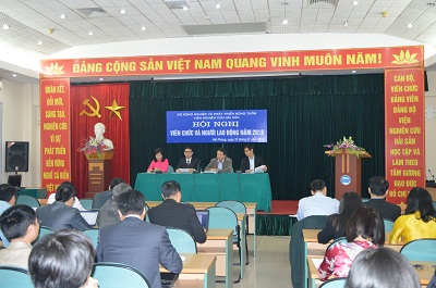 Hội nghị cán bộ, công chức, viên chức và lao động Viện nghiên cứu Hải sản năm 2018