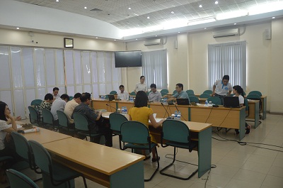 Hội thảo triển khai dự án sản xuất thử nghiệm cấp Quốc gia “Hoàn thiện công nghệ sản xuất một số sản phẩm vi tảo biển tươi phục vụ sản xuất giống thủy sản”