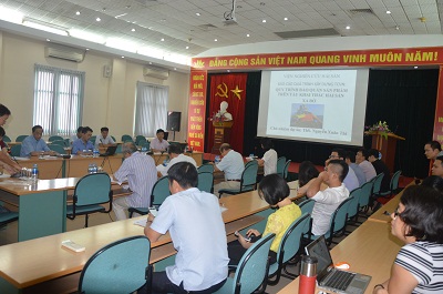 Hội nghị nghiệm thu cơ sở dự án xây dựng TCVN  “Quy trình bảo quản sản phẩm trên tàu khai thác hải sản xa bờ”