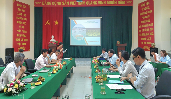 Hội nghị nghiệm thu cấp cơ sở kết quả thực hiện đề tài “Đánh giá hiện trạng sử dụng bạt nhựa trong ao nuôi thủy sản và đề xuất giải pháp xử lý nhằm bảo vệ môi trường theo hướng bền vững tại Bến Tre”