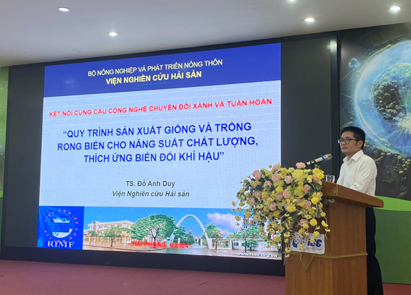 Kết nối cung cầu công nghệ chuyển đổi xanh và tuần hoàn