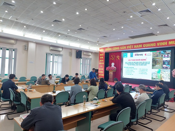 Hội thảo triển khai nhiệm vụ “Phát triển các mô hình phục hồi san hô và định mức/quy trình cấy ghép san hô tại Hải Phòng, Huế và Bình Định”