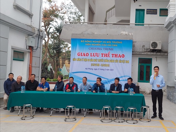 Giao lưu thể thao chào mừng kỷ niệm “66 năm Ngày truyền thống ngành thủy sản (1/4/1959 – 1/4/2025)"