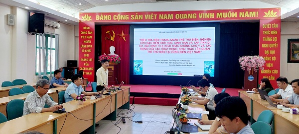 Hội thảo góp ý kế hoạch triển khai nhiệm vụ “Điều tra thú biển"
