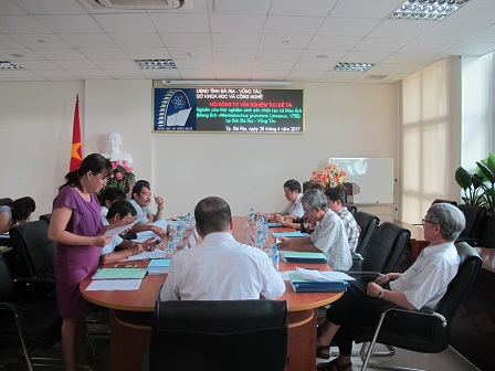 Nghiệm thu cấp tỉnh đề tài sinh sản nhân tạo cá mao ếch