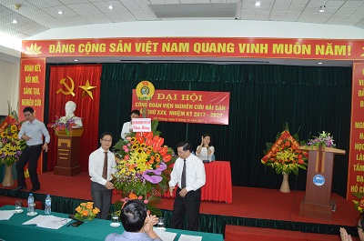 Đại hội Công đoàn Viện nghiên cứu Hải sản lần thứ XXV, nhiệm kỳ 2017 -2020