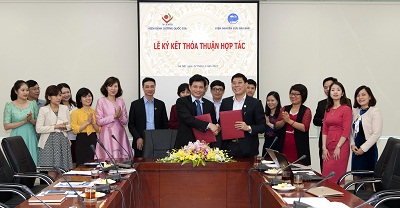 Lễ ký kết Biên bản ghi nhớ giữa Viện nghiên cứu Hải sản (RIMF) và Viện Dinh dưỡng Quốc gia (NIN)