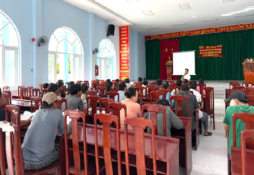 Hội thảo tổng kết và nhân rộng mô hình nâng cao hiêu quả bảo quản lạnh sản phẩm trên tàu cá