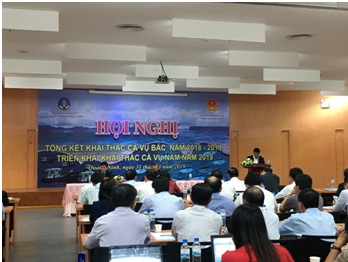 Hội nghị tổng kết khai thác cá vụ bắc năm 2018 - 2019 và triển khai khai thác cá vụ nam 2019