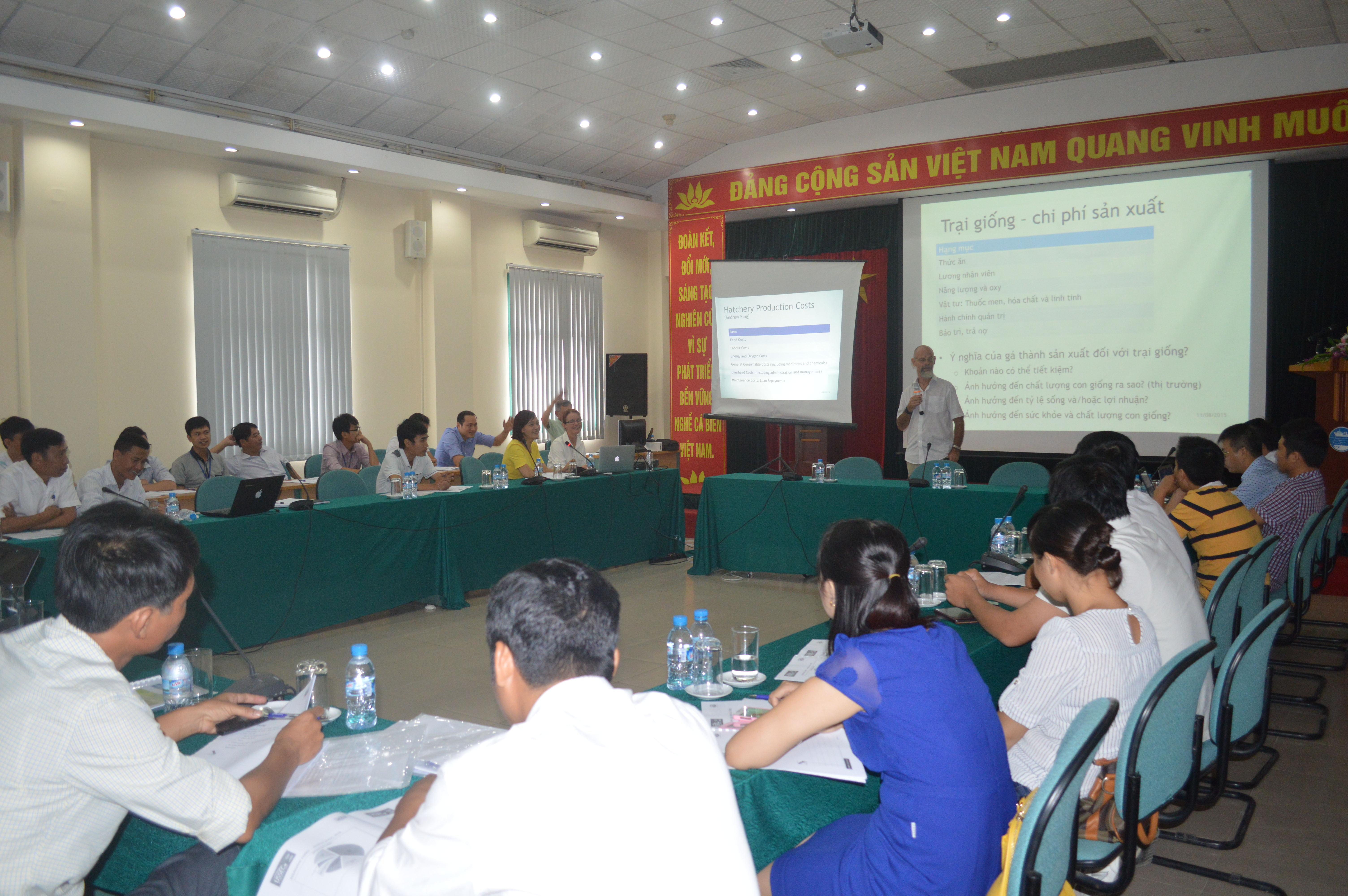 HỘI THẢO “KỸ THUẬT GÂY NUÔI THỨC ĂN TƯƠI SỐNG PHỤC VỤ ƯƠNG NUÔI CÁ BIỂN”